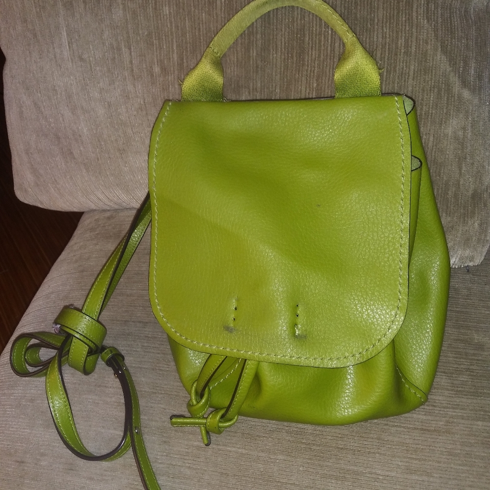 Vintage green Coach bag